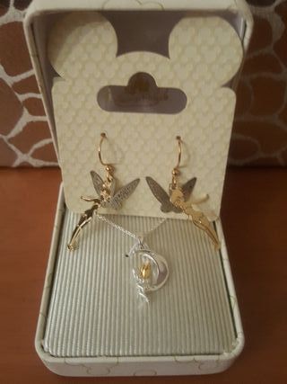Colgante campanilla disney plata